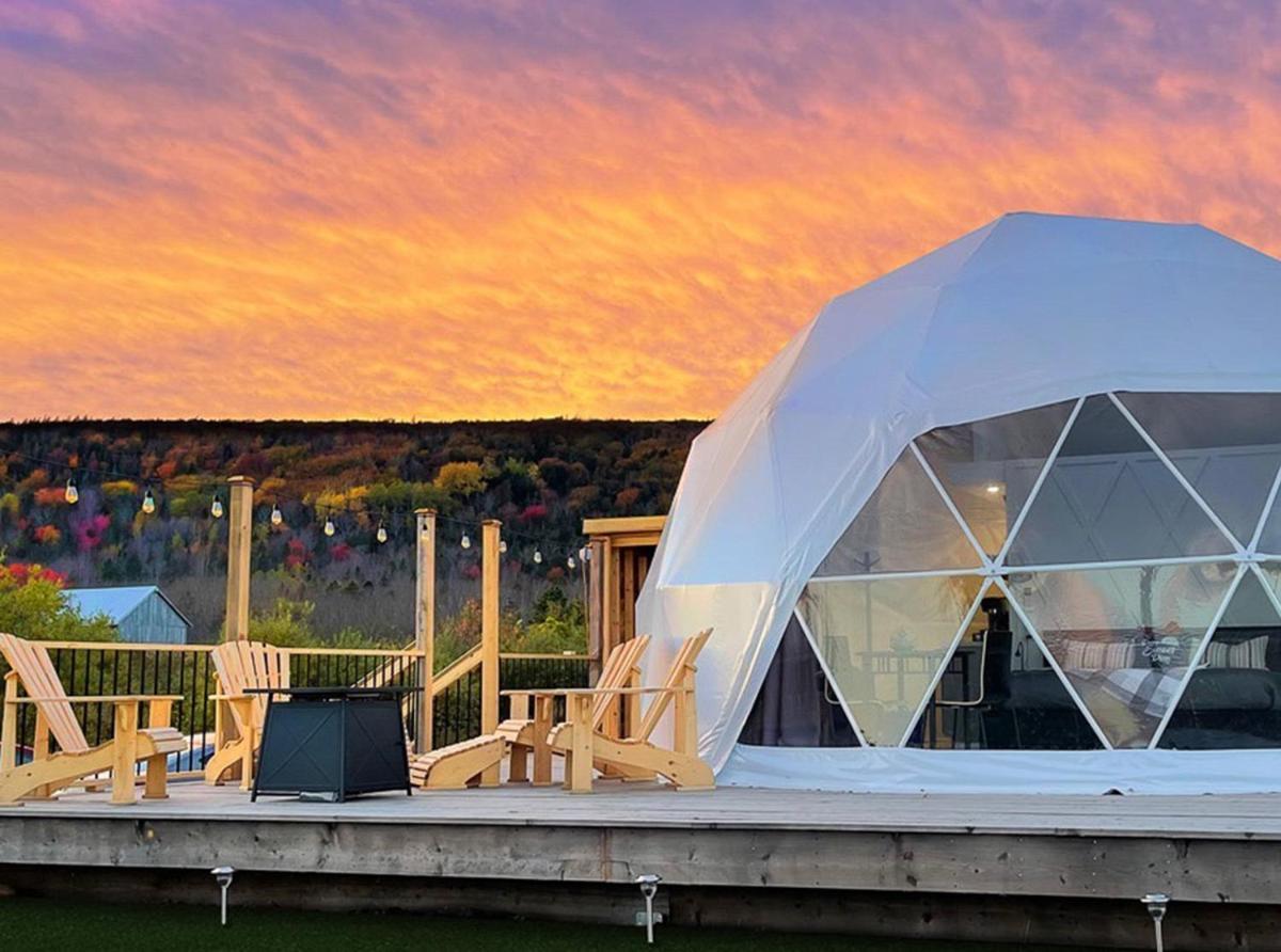 Port Wade Glamping Domes Victoria Beach Exterior photo